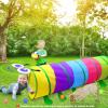 Kids Play Tunnel for Toddlers 1-3, 6 Foot Baby with 2 Mesh Sides Pop Up Crawling Toys 1 3 4 Year Old Girl Boy Birthday Gift, Indoor Outdoor Toddler Children or Dog view 3