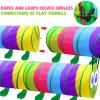 Kids Play Tunnel for Toddlers 1-3, 6 Foot Baby with 2 Mesh Sides Pop Up Crawling Toys 1 3 4 Year Old Girl Boy Birthday Gift, Indoor Outdoor Toddler Children or Dog view 4
