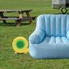 450W Air Blower Air Blower Powerful Bounce House Blower Green Commercial Blower for Bounce House, Jumper, Bouncy Castle and Slides, Inflatable Cash Cube Money Machine (450W 0.6HP) view 3