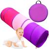 Kids Play Tunnel for Toddlers 1-3, Baby Crawling Toys for 1 2 3 4 Year Old Girl Boy Birthday Gift, 6 Foot Pop Up Tunnel, Indoor Outdoor Toddler Toys for Infant Children or Dog view 1