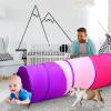 Kids Play Tunnel for Toddlers 1-3, Baby Crawling Toys for 1 2 3 4 Year Old Girl Boy Birthday Gift, 6 Foot Pop Up Tunnel, Indoor Outdoor Toddler Toys for Infant Children or Dog view 2
