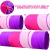 Kids Play Tunnel for Toddlers 1-3, Baby Crawling Toys for 1 2 3 4 Year Old Girl Boy Birthday Gift, 6 Foot Pop Up Tunnel, Indoor Outdoor Toddler Toys for Infant Children or Dog view 4