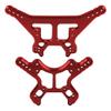 ShareGoo Aluminum Front & Rear Shock Tower Shock Mounts Compatible with Arrma 1/8 Kraton 6S Outcast Senton Talion Notorious 6S BLX RC Car Upgrade Parts (Red) view 1