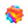 RadBizz Push Pop Bubble Fidget Sensory Toy Ball - for Autism, Stress, Anxiety - Kids and Adults (Multicolor Ball) view 1