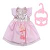 Baby Annabell 707159 Sweet Princess Themed Fit Little 36cm Dolls-Suitable for Children Aged 1+ Years-Includes Dress and Clothes hanger-707159 , Pink view 1