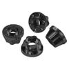 Vgoohobby Metal RC 12mm Wheel Hex Hub Extension Combiner Compatible with 1.9/2.2inch Wheel Rim Axial SCX10 Traxxas TRX4 D90 1/10 RC Crawler (12mm, Black) view 4