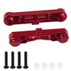ShareGoo Rear Lower Suspension Mount Fixing Arm Compatible with Arrma Kraton Typhon Senton Talion 1/8 RC Car Upgrade Parts (Red) view 2