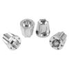 Vgoohobby Metal RC 12mm Wheel Hex Hub Extension Combiner Compatible with 1.9/2.2inch Wheel Rim Axial SCX10 Traxxas TRX4 D90 1/10 RC Crawler (22mm, Silver) view 3
