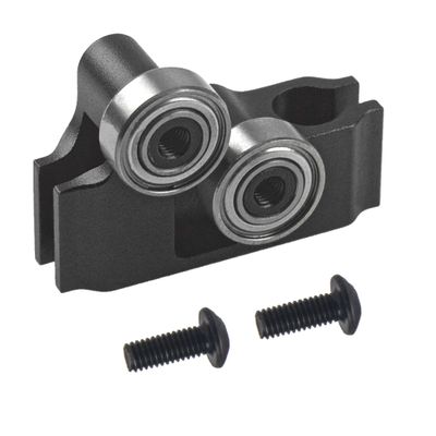 ShareGoo Center Driveshaft High Speed Support Set Compatible with 1/7 Arrma ARA109011 ARA109001 ARA7617V2 ARA7615V2 Infraction Limitless RC Car Upgrade Part (Black)