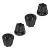 Vgoohobby Metal RC 12mm Wheel Hex Hub Extension Combiner Compatible with 1.9/2.2inch Wheel Rim Axial SCX10 Traxxas TRX4 D90 1/10 RC Crawler (18mm, Black) view 4
