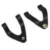 Vgoohobby Upper & Lower Swing Arm Wheel Hex Adapter Steering Block Swing Arm Mount Steering Cup w/Bearing Set Compatible with WPL D12 1/10 RC Car Upgrade Part (Black) view 4