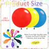 15pcs Latex Big Balloons 24 Inch Assorted Large Balloon Giant Balloon for Wedding Baby Shower Valentine's Day Birthday Party Decorations view 4