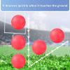 Civaner 2 Pack of 5 Inch PVC Made Dodgeball Balls, Red Blue, Suitable for Kids Outdoor Play, Exercise, Yoga view 4