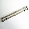 Aluminum Thicker Rear Suspension Upper Links with Aluminum Ends -2pcs Set for 1/10 Losi Baja Rey Rock LOS234003 Silver view 1