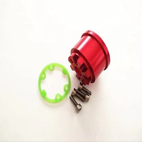 for Traxxas Summit 5681 Aluminum Front/Rear Differential Carrier Red