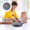 TOYANDONA Rechargeable Simulated Sweeping Robot Toy for Kids Role Play Floor Mopping Robot Handheld Artificial Floor Sweeper Educational Pretend Play Housekeeping Toy 9.05X9.05X2.16In view 3