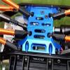 for Axial SCX10 II 90046 AX31379 Aluminium Gear Box Bottom Mount - 1PC Red view 2