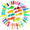 Vinsot 40 Pcs Finger Slingshot Animal Toys Chicken Dinosaur Finger Traps Animal Slingshots Catapult Toys Funny Flicking Chicken Flying Turkey Flingers for Kids Adult Flying Games and Party Favors view 1