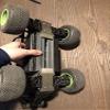 for HPI Mini Savage XS Flux - 2pcs Stainless Steel Front + Rear Skide Plate Protect Armor view 3