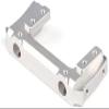 Aluminum Servo Relocation Bumper Mount - 1PC for Axial SCX10 II 90046 90047 Silver Upgade Part Combat Style view 1