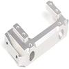 Aluminum Servo Relocation Bumper Mount - 1PC for Axial SCX10 II 90046 90047 Silver Upgade Part Combat Style view 2
