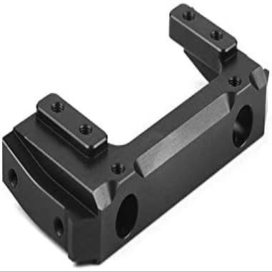 Aluminum Servo Relocation Bumper Mount - 1PC for Axial SCX10 II 90046 90047 Black Upgade Part Combat Style