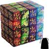 48 PCS Magic The Gathering MTG Counter Dice Marble Bulk Life Counters Tokens Dice Compatible with Magic Card Game Accessories CCG Creature Stats, 4 Colors view 1