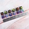 48 PCS Magic The Gathering MTG Counter Dice Marble Bulk Life Counters Tokens Dice Compatible with Magic Card Game Accessories CCG Creature Stats, 4 Colors view 3