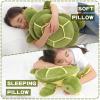 Dalmao 20 Inch Green Sea Turtle Stuffed Animals Soft Plush Toys Body Pillows Ocean Turtle Plushies, Gifts for Boys, Girls, Girlfriend, Birthday, Halloween, Christmas view 3