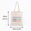JXGZSO Mahjong Tiles Tote Bag Happiness Is Playing Mahjong Board Game Storage Bag For Lucky Mahjong Player view 2