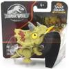 JurassicWorld Snap Squad Attitudes [Triceratops] 2" inch Chomp Figure, Green view 1