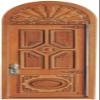 Dollhouse Victorian External Carved Door JBM Walnut Builders Accessory 1:12 view 1