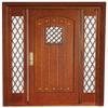 Dollhouse Tudor Front Entrance Door & Sidelights JBM Miniature DIY Accessory view 1