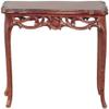 Melody Jane Dolls Houses Dollhouse 1750 Hand Painted Tea Table JBM Miniature Walnut Living Room Furniture view 1
