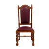 Melody Jane Dolls Houses Dollhouse Jacobean 1620 Side Chair JBM Miniature Walnut Dining Room Furniture view 1