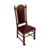 Melody Jane Dolls Houses Dollhouse Jacobean 1620 Side Chair JBM Miniature Walnut Dining Room Furniture view 3