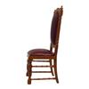 Melody Jane Dolls Houses Dollhouse Jacobean 1620 Side Chair JBM Miniature Walnut Dining Room Furniture view 4