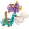 Baker Ross FE156 Dinosaur Ceramic Flowerpots Box of 3, Paintable Creative Art and Craft Projects for Kids to Make, Personalise and Decorate view 2