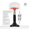 Huplay Rookie Small Basketball Set - Adjustable view 2