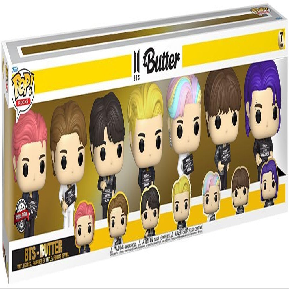 Funko POP! Rocks: BTS Butter - Jin - 7pk - Collectable Vinyl Figure - Gift Idea - Official Merchandise - Toys for Kids & Adults - Music Fans - Model Figure for Collectors and Display