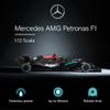 Voltz Toys Authentic Licensed 1:12 Mercedes-Benz F1 W11 Remote Control Vehicle - RC for Kids and Adults - 2.4GHz RC for Gift (1:12 Mercedes-Benz F1 W11) view 2