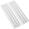 2Pcs Vgoohobby Metal 144mmx40mm Sand Ladder Recovery Board Anti-Skid Plate Compatible with Traxxas TRX-4 Axial SCX10 Tamiya CC01 Redcat 1/10 RC Crawler view 1