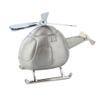 KKNH Coin Bank Helicopter Shape Piggy Bank,Cute Saving Pot Property Money Box Home Decoration Gift for KidsMoney Bank Keepsake for Boys and Girls view 1