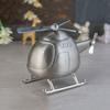 KKNH Coin Bank Helicopter Shape Piggy Bank,Cute Saving Pot Property Money Box Home Decoration Gift for KidsMoney Bank Keepsake for Boys and Girls view 2