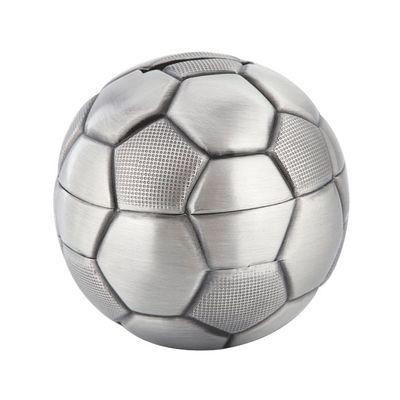 KKNH Coin Bank Metal Soccer Ball Piggy Bank for Kidswith Money Box Coin Saving Pot Money Box Home Decor GiftChristmas and New Year Gifts for Boys and Girls