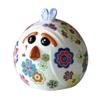 KKNH Coin Bank Piggy Bank Painted Ceramic Chicken for KidsCeramic Art Money Box Living Room Hand Painted Pottery Decorated for Boys and Girls view 2