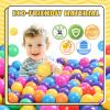 TRENDBOX 50 pcs Ball Pit Balls Plastic Balls for Ball Pit, BPA Free Ocean Ball for Toddlers - 7 Colors view 3