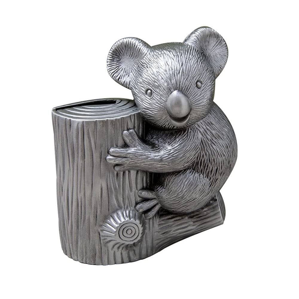 Coin Bank Koala Piggy Bank Lazy Bear Coin Bank Koala Bear Saving Bank, Money Piggy Bank for Christmas Ornaments Birthday Gift for Boys and Girls