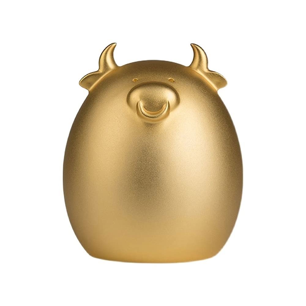 KKNH Coin Bank Brass Cute Golden Sheep Piggy Bank Home Decoration Unbreakable Coin Bank Money Bank Children's Birthday for Boys and Girls