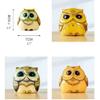 Coin Bank Owl Piggy Bank Decorative Coin Piggy Bank Money Box Savings Owl Family Decorative Keepsake Adorable Kids Room Decor Gift for Boys and Girls view 3